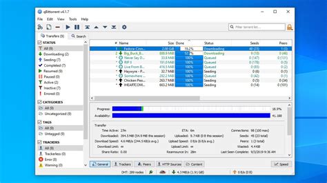 Jan 18, 2024 · If you don’t need a mobile client, qBittorrent is the best torrent client out there. It’s completely free and open source, and it comes with great features like network interface binding and ... 